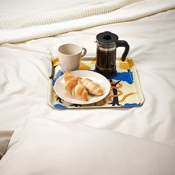 Ikea Tray New Palpfjaril Serving Organizing Tray Multicolor 505.535.69 Fast Ship - Picture 5 of 6